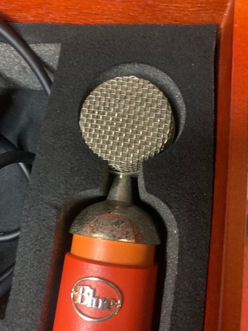 ブルー　コンデンサーマイク　SPARK ショックマウント欠品