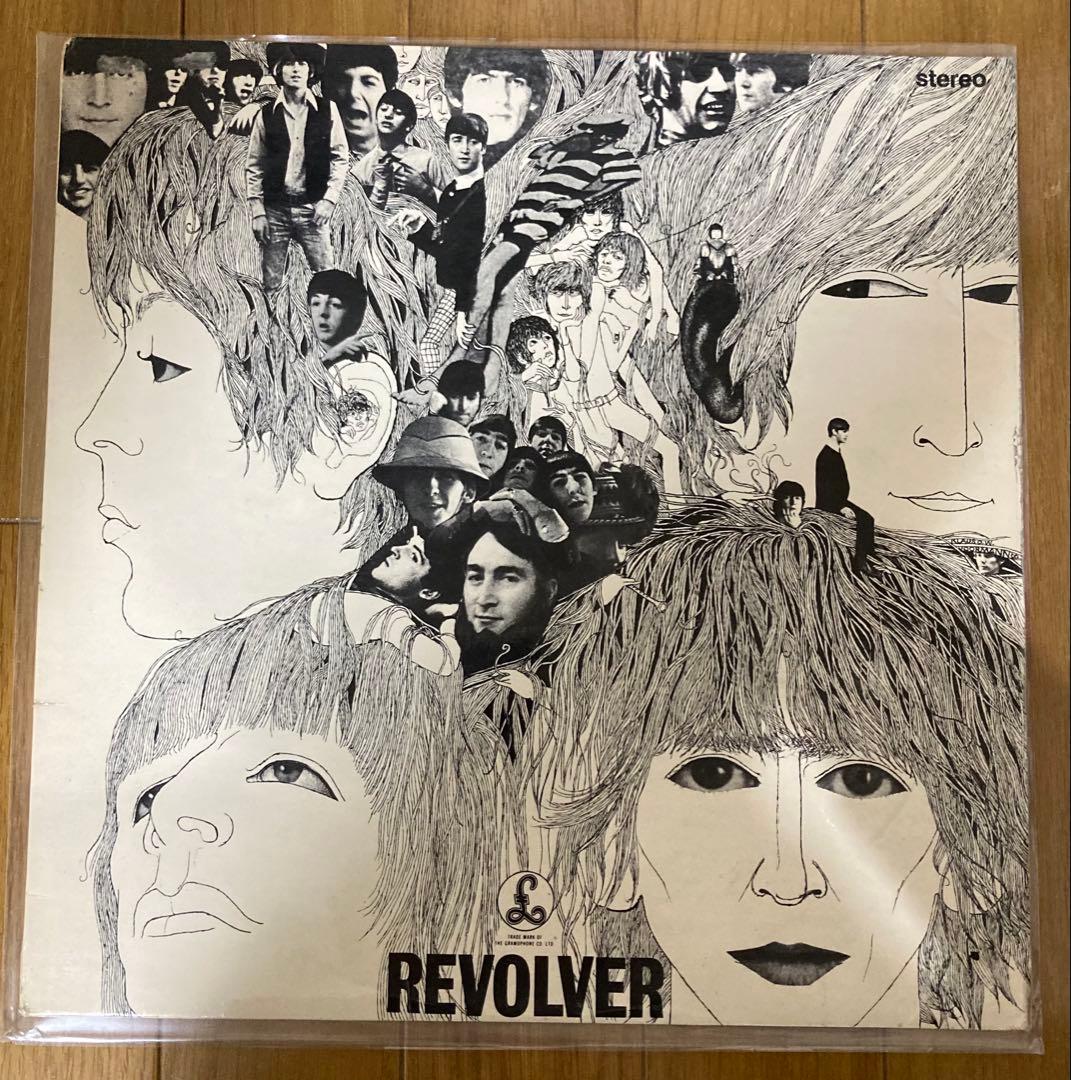 稀少デンマーク極品ステレオ1st轟音リボルバーBeatlesビートルズレコード