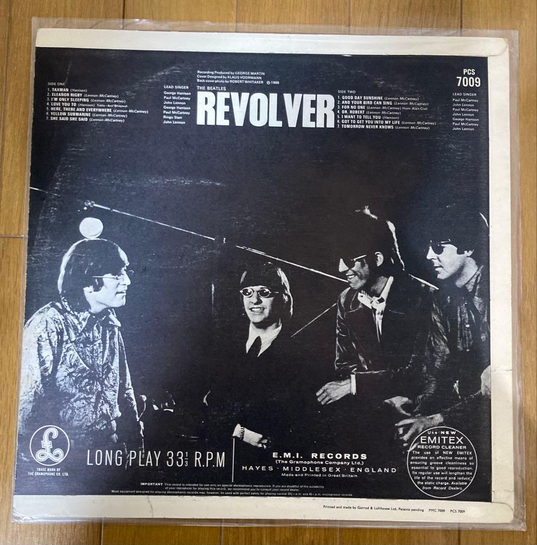 稀少デンマーク極品ステレオ1st轟音リボルバーBeatlesビートルズレコード