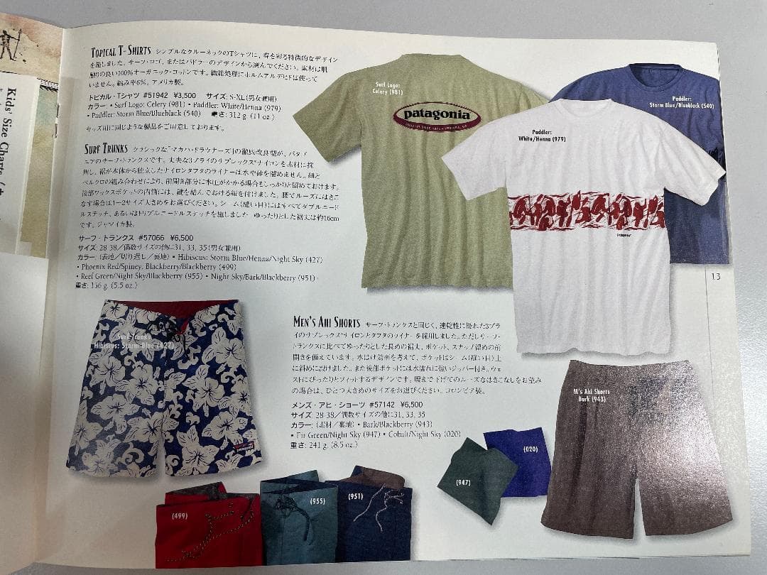 【パタゴニア】 カタログ 1996 夏冬　２冊セット【Patagonia】