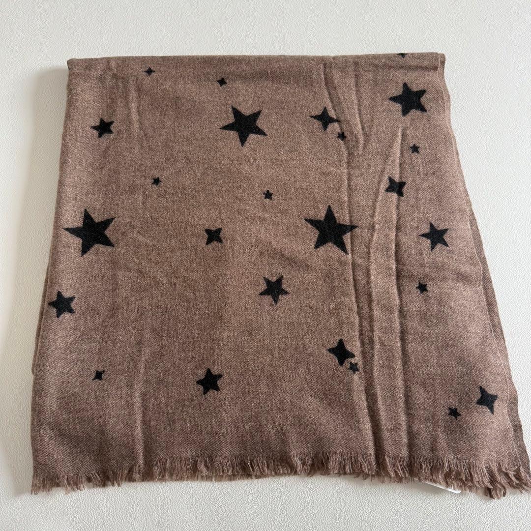 新品　ドゥーズィエムクラス　カシミヤ100% DOUCE GLOIRE 星柄