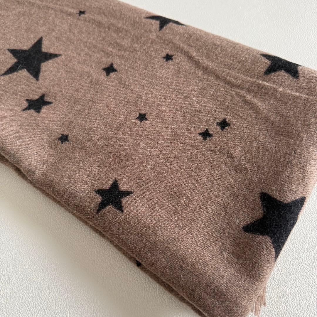 新品　ドゥーズィエムクラス　カシミヤ100% DOUCE GLOIRE 星柄