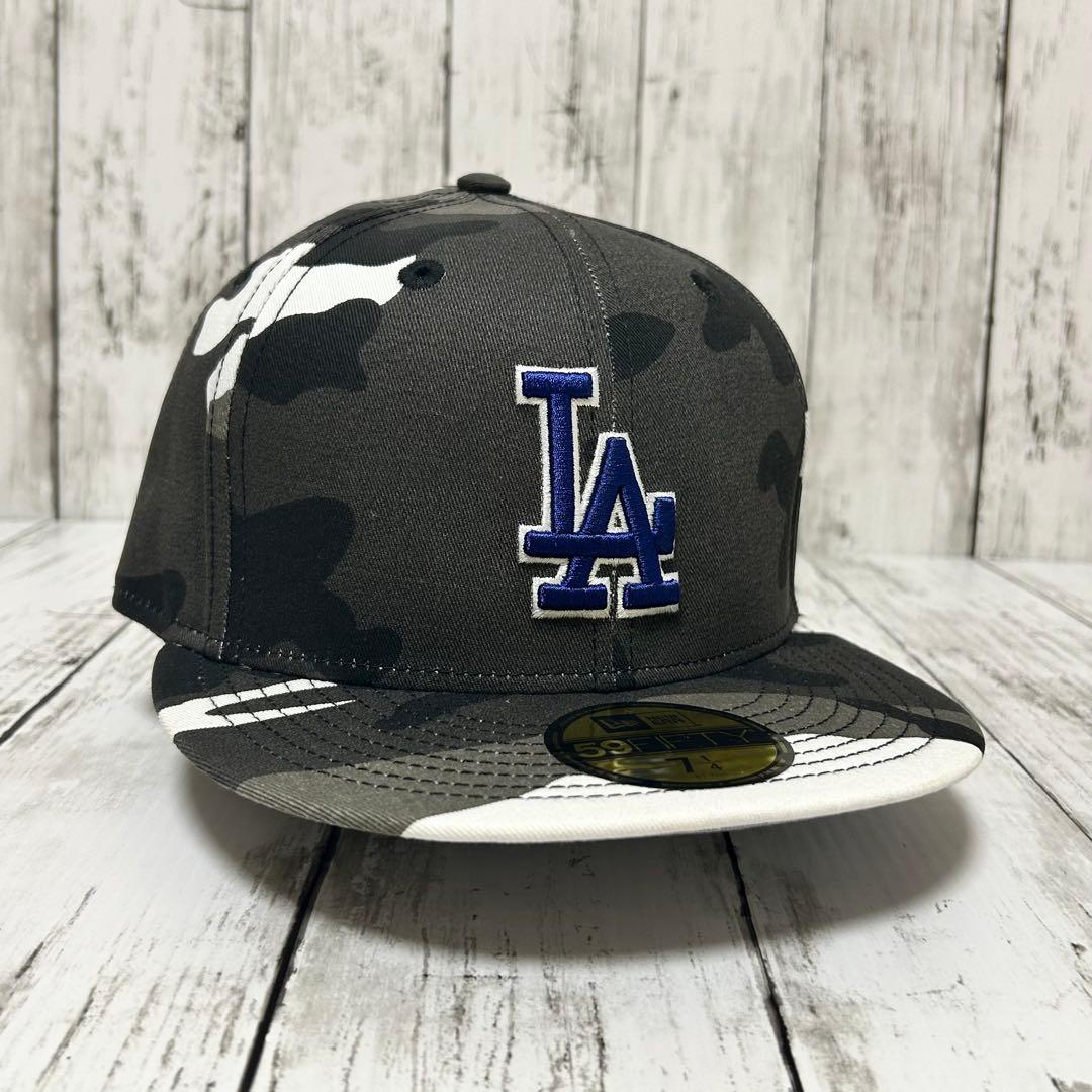 NEWERA ニューエラ ドジャース 59FIFTY キャップ モノトーンカモ