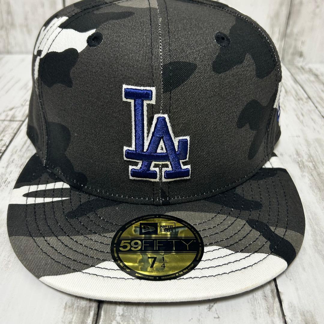 NEWERA ニューエラ ドジャース 59FIFTY キャップ モノトーンカモ