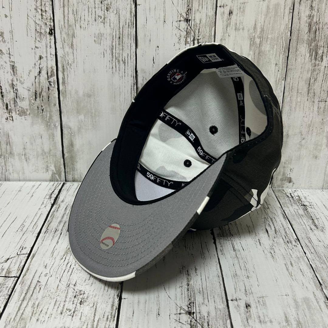 NEWERA ニューエラ ドジャース 59FIFTY キャップ モノトーンカモ