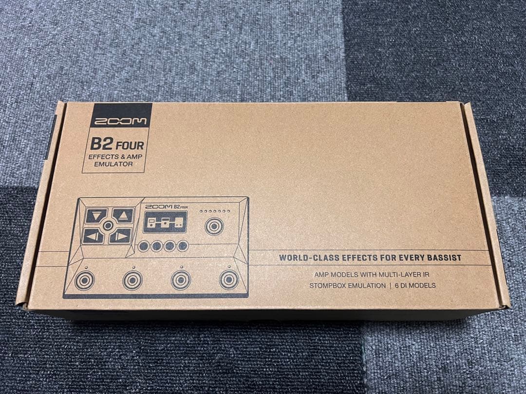 ZOOM B2 FOUR エフェクト・アンプエミュレーター