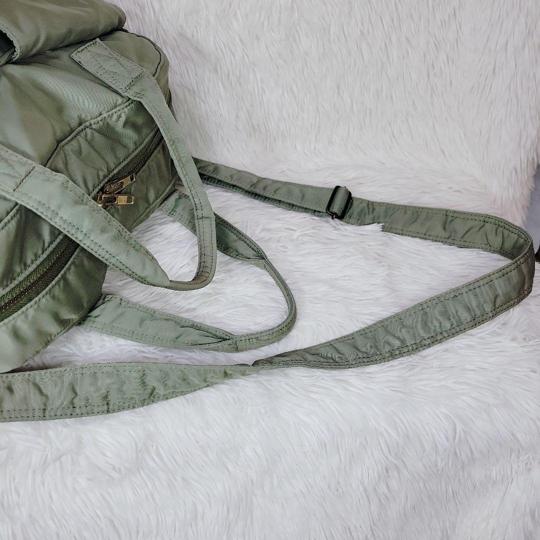 希少カラー 極上ロゴ✨ポーター タンカー ボストンバッグ　2way ショルダー