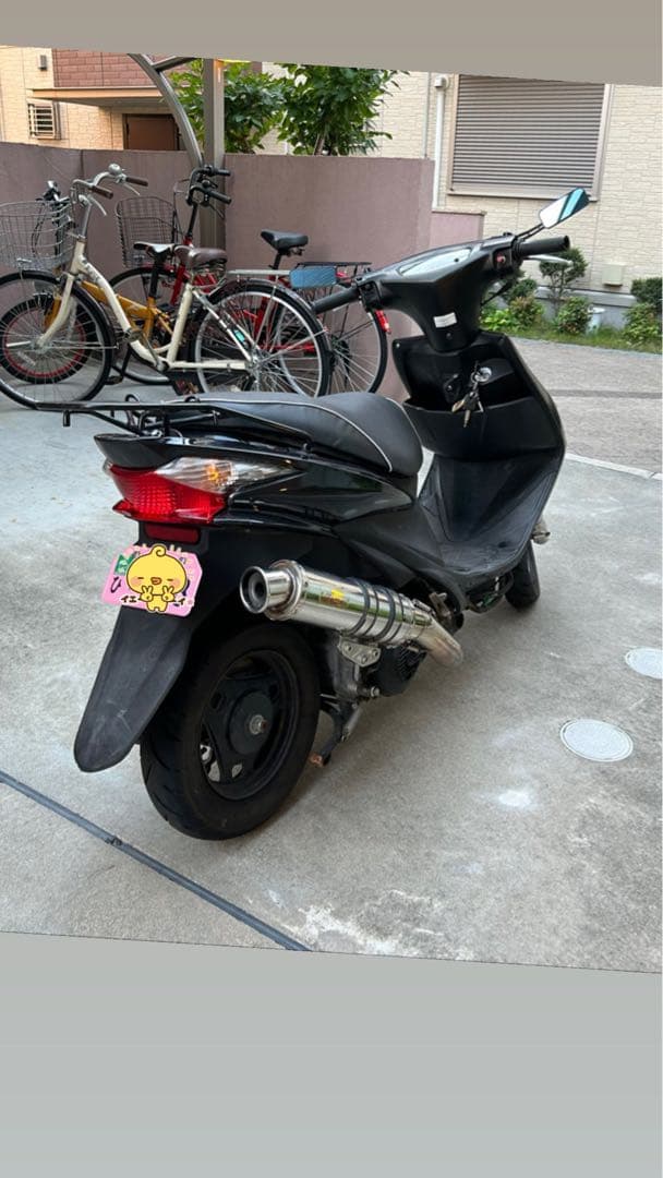 アドレスv125 リアライズマフラー