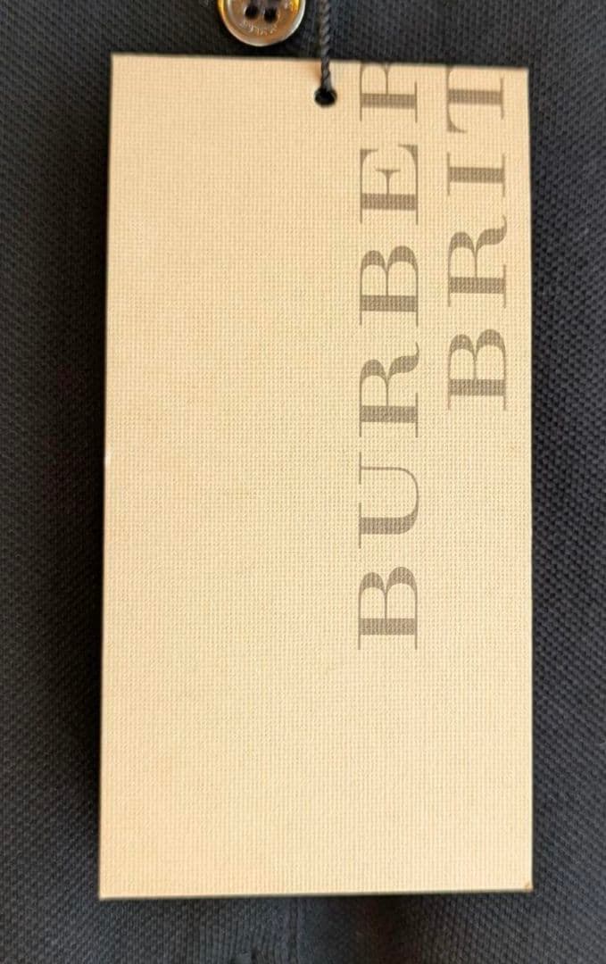 【タグ付き】バーバリーブリットBURBERRY BRIT ポロシャツ Mサイズ