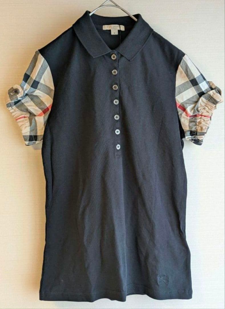 【タグ付き】バーバリーブリットBURBERRY BRIT ポロシャツ Mサイズ