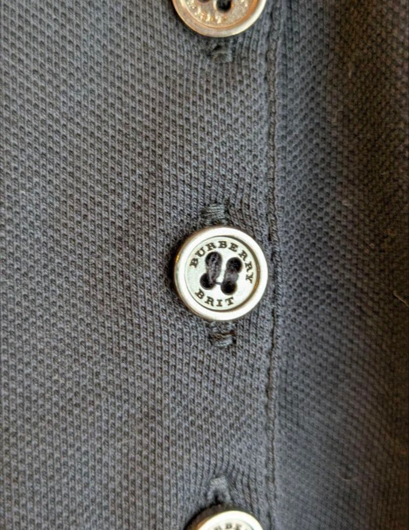 【タグ付き】バーバリーブリットBURBERRY BRIT ポロシャツ Mサイズ