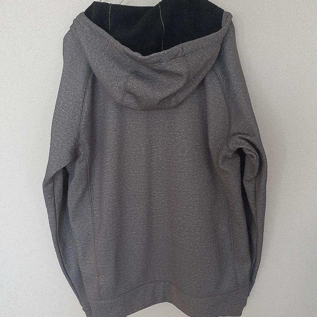 BURTON　撥水 フード　スノーボード　グレー　美品　ジップパーカー