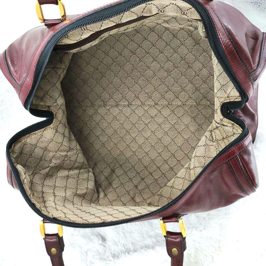 【美品✨】GOLD PFEIL ボストンバッグ レザー ブラウン 大容量