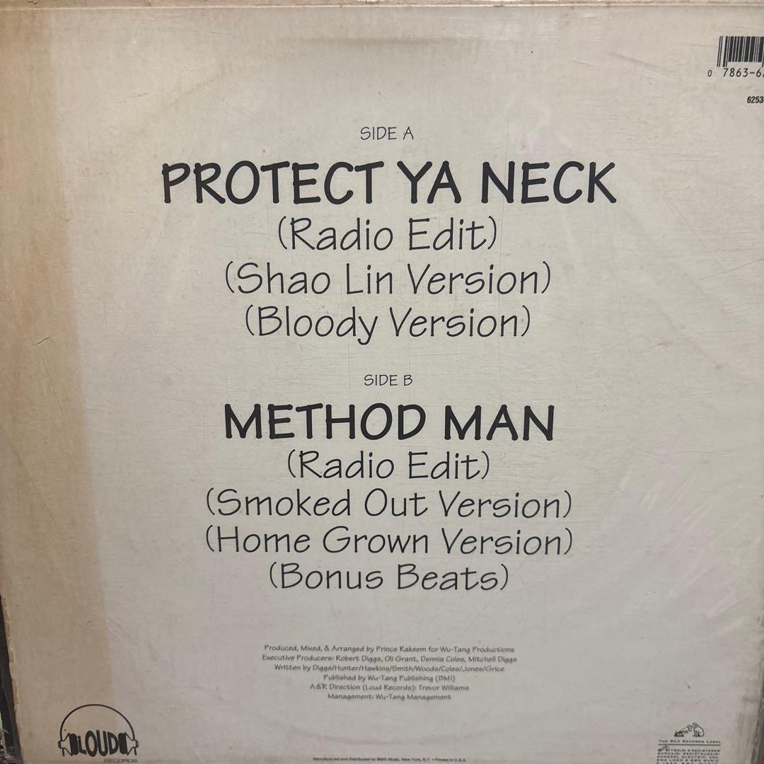 WU-TANG CLAN PROTECT YA NECK シングル