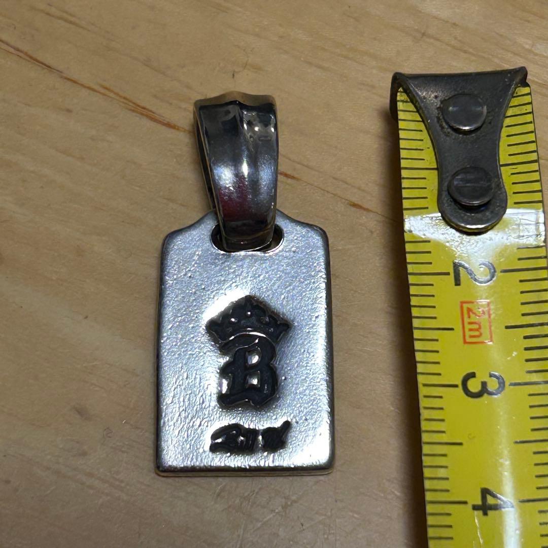 ビルウォールレザー　ペンダントトップ　silver925