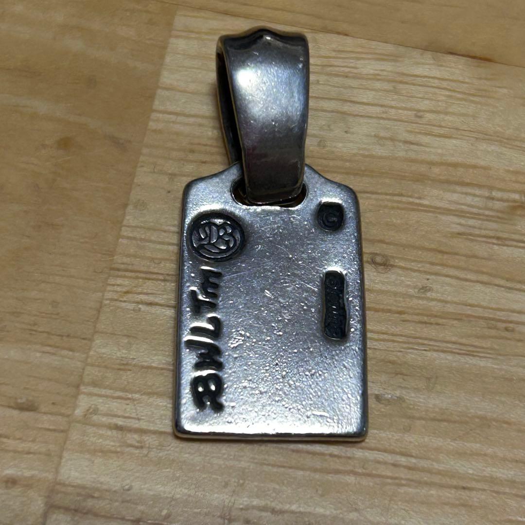 ビルウォールレザー　ペンダントトップ　silver925