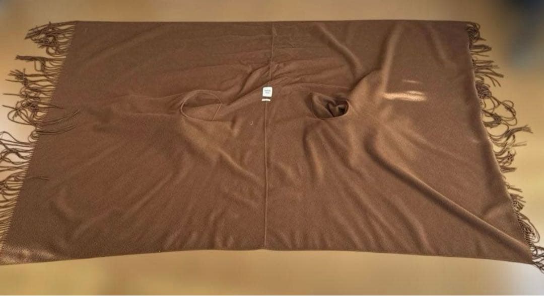 HERMES エルメス　ポンチョ　カシミヤ