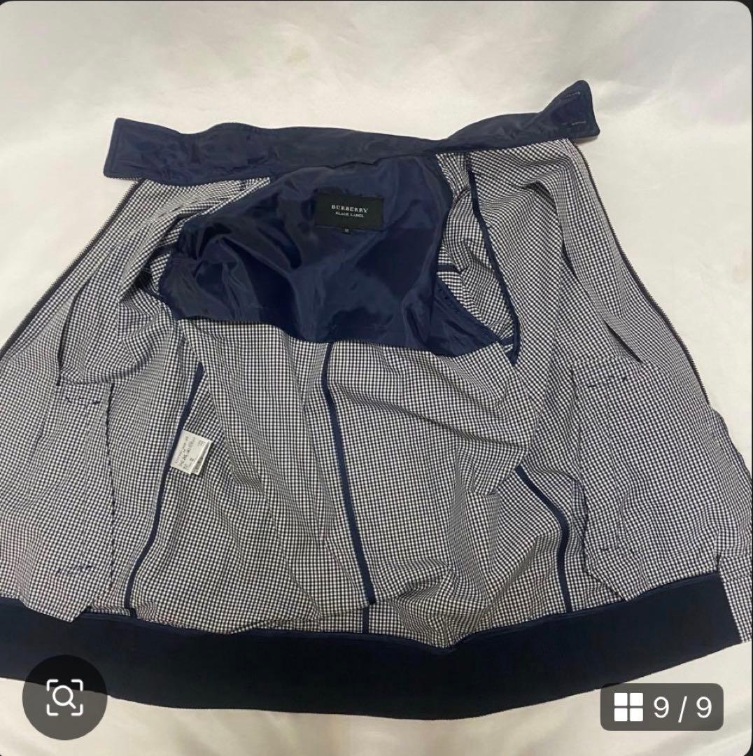 ヒデ様　BURBRRY BLACK LABEL ブルゾン　ライダース M