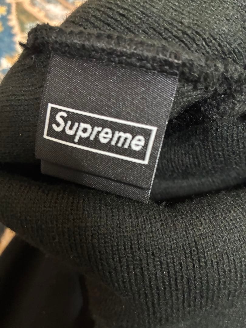 Supreme 25FW New Era Outline Beanie 黒