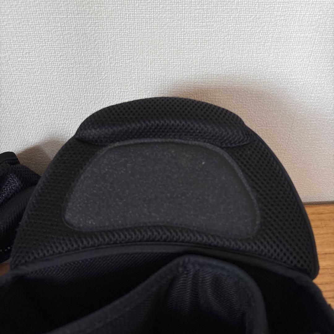 ポルバン アドバンス 黒 シングルショルダー付き ヒップシート