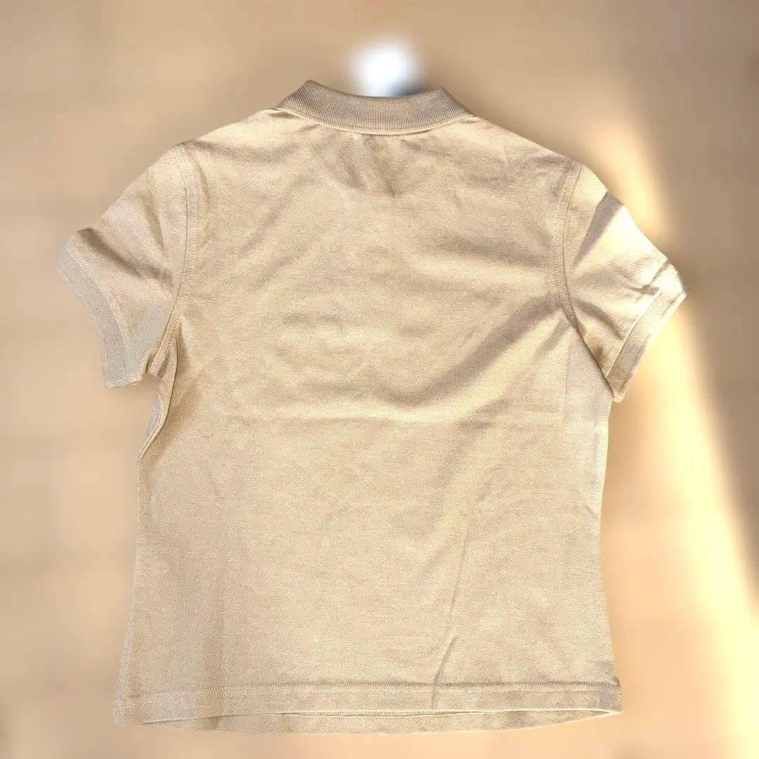 未使用　BURBERRY ベージュ チェックポロシャツ