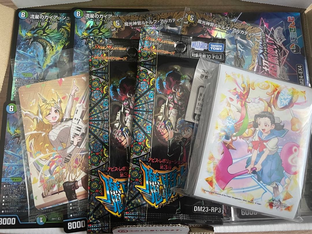 ら*t様 デュエマ引退品　デッキ　ルドルフアルカディア金　ガイアッシュカイザー