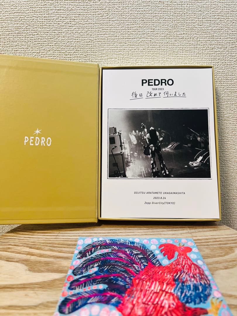 PEDRO/赴くままに、胃の向くままに サイン入りチェキ付き