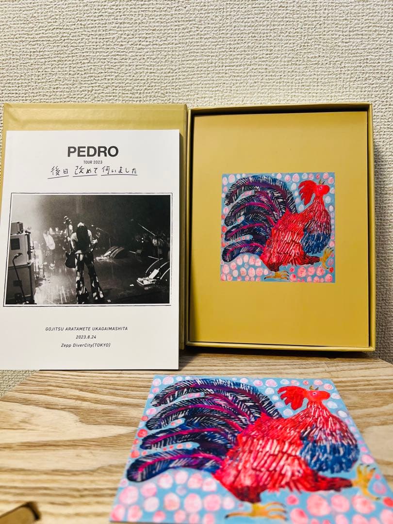 PEDRO/赴くままに、胃の向くままに サイン入りチェキ付き