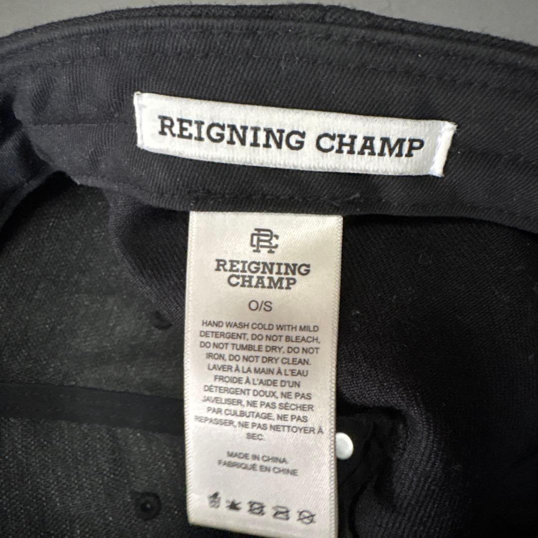 REIGNING CHAMP レイニングチャンプ モノグラム キャップ 黒