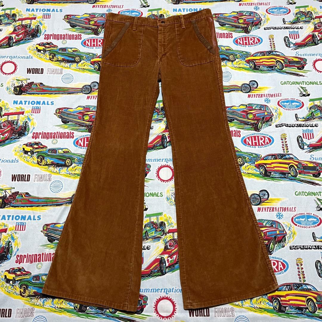 レア 70’s Male コーデュロイ ベルボトム