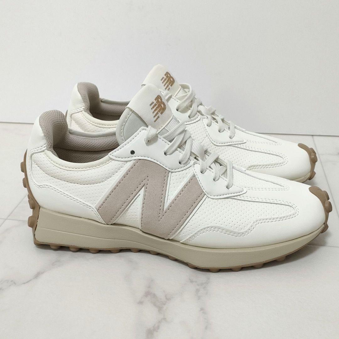 【美品】ニューバランスゴルフ　スパイクレスシューズ　WGS327AB　23.5