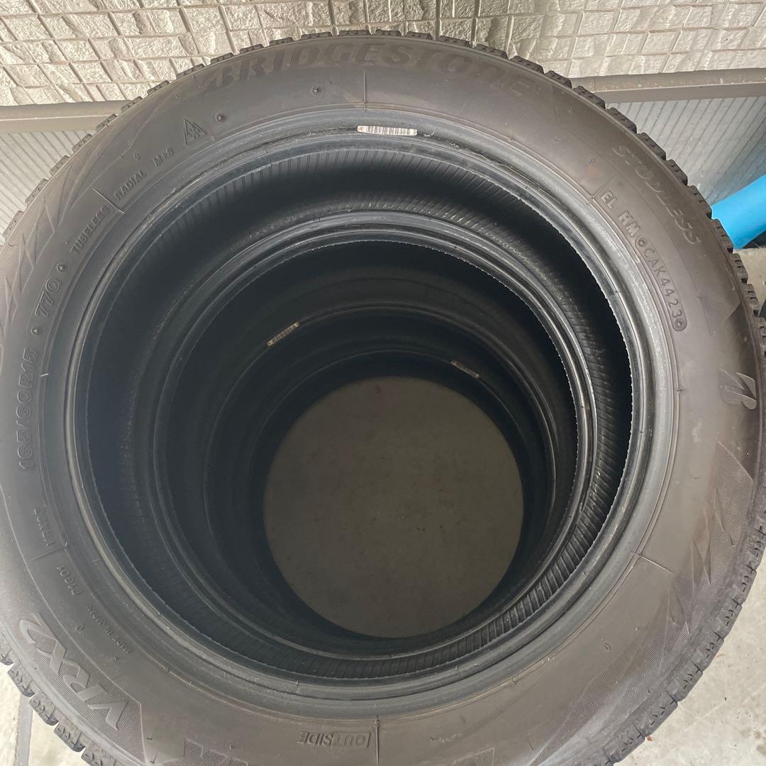 BS ブリヂストン　スタッドレス　165/60R15中古4本　23年製　送料込