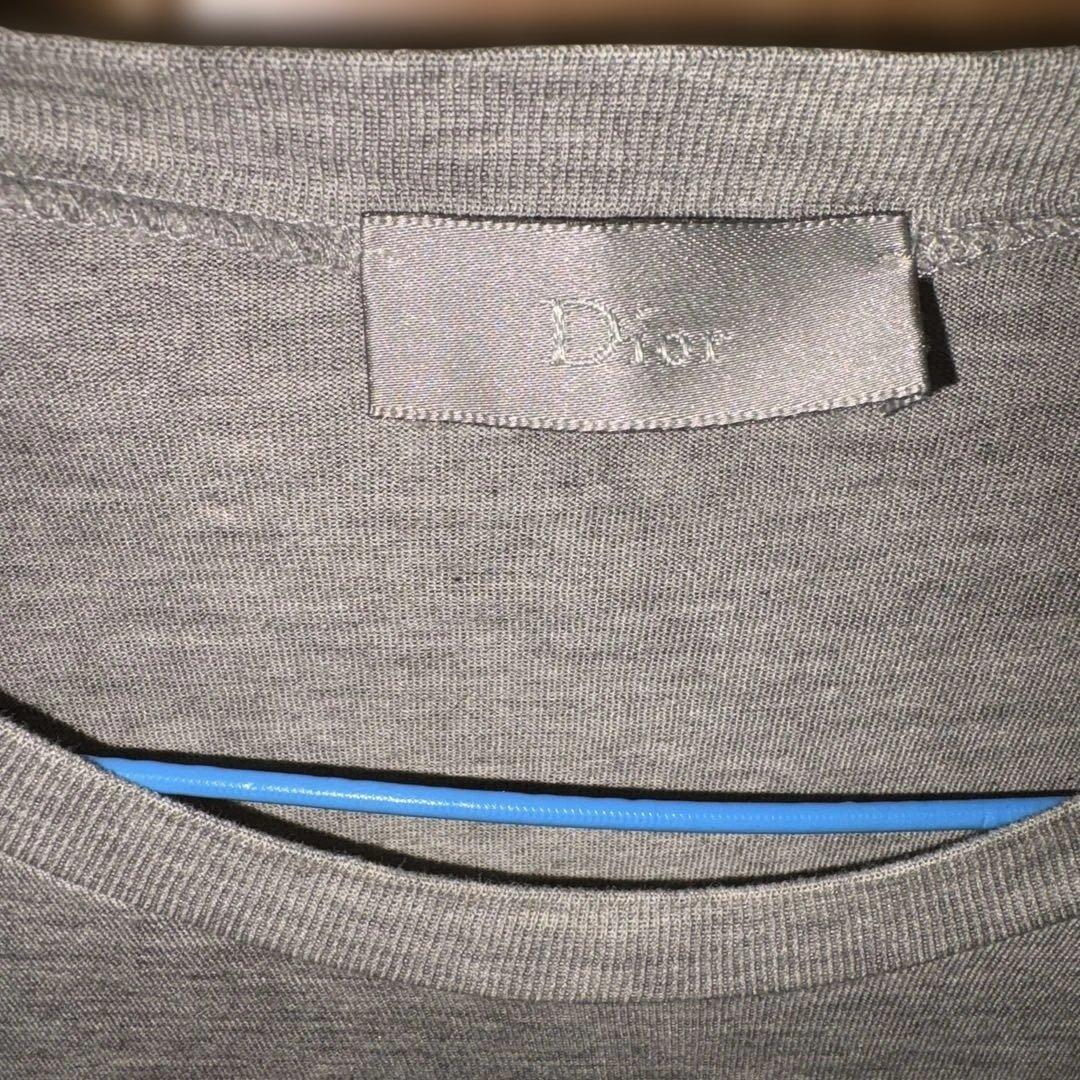 DiorHOMME ディオールオム グレー bee Tシャツ L
