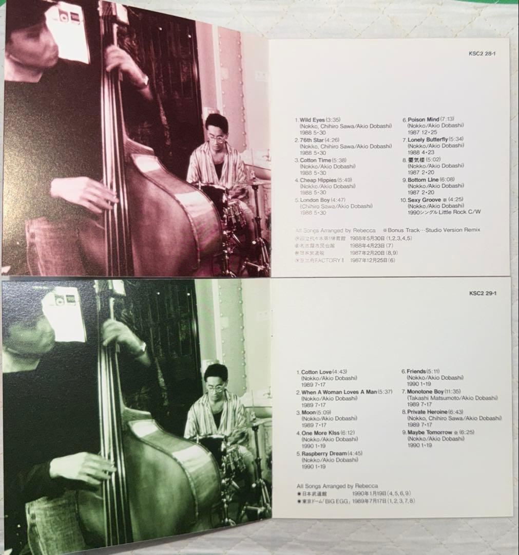 2CD！REBECCA / LIVE SELECTION 1 & 2 /レベッカ