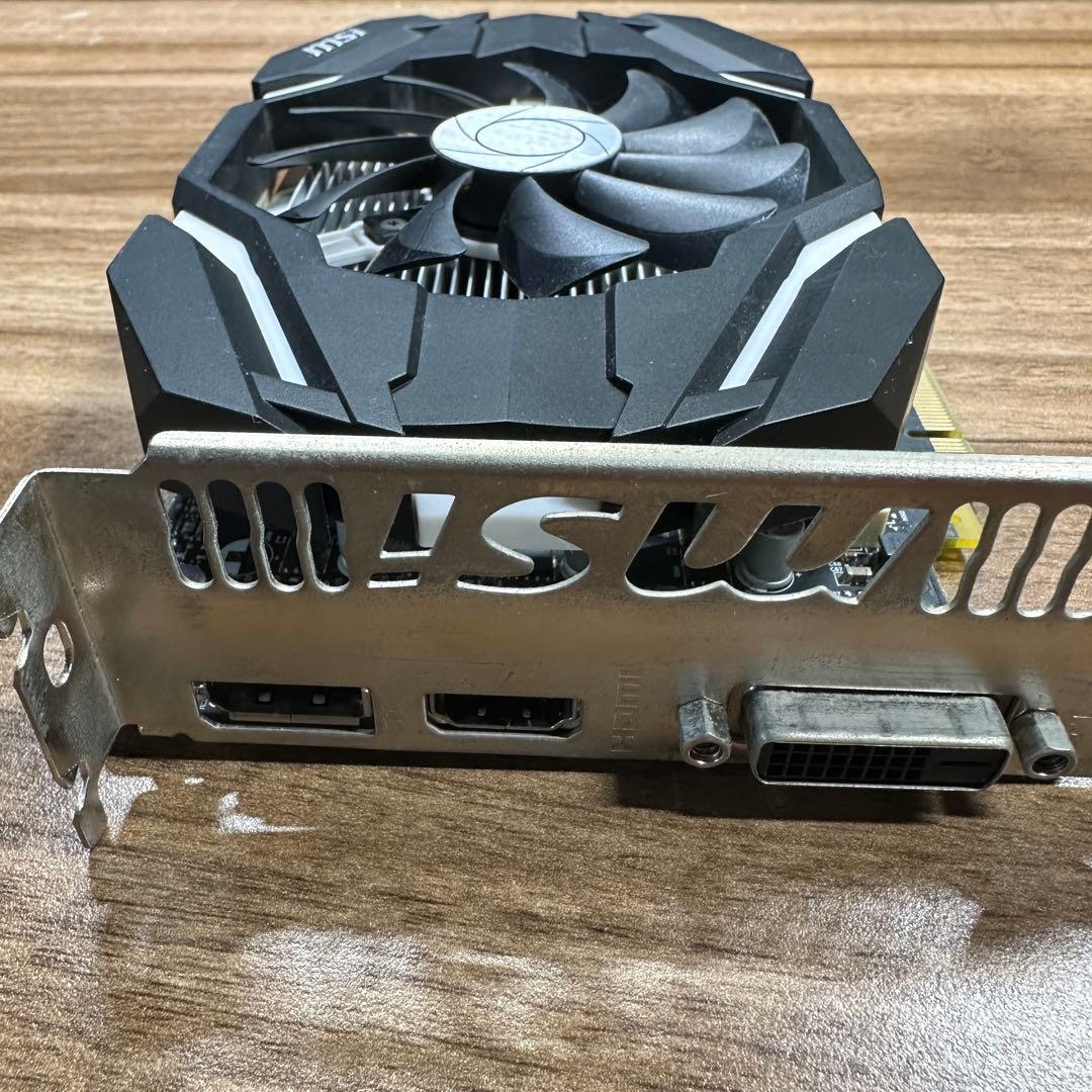 グラフィックボード MSI GeForce GTX1050 2G 動作確認済み