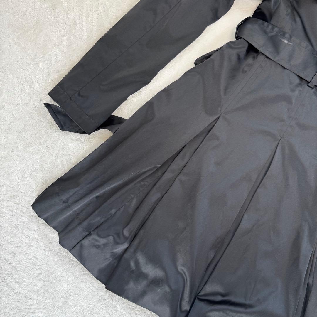 BURBERRY BLUE LABEL トレンチコート ワンピース　38 黒