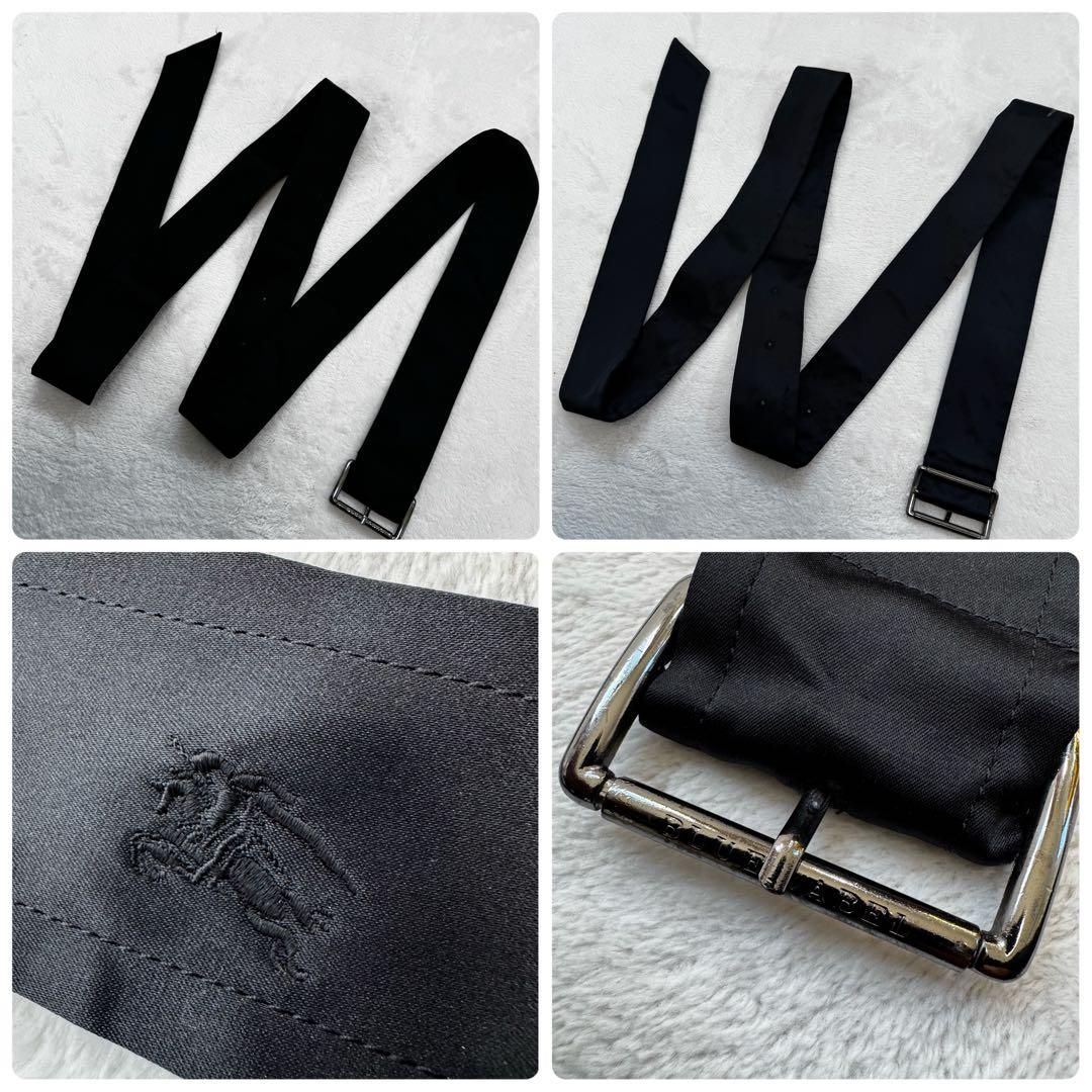 BURBERRY BLUE LABEL トレンチコート ワンピース　38 黒