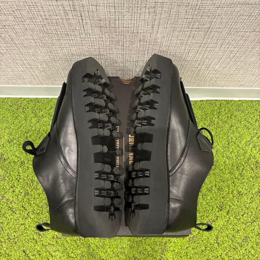 クラークス　エンジニアードガーメンツ　デザートカーン　ブラックスムース