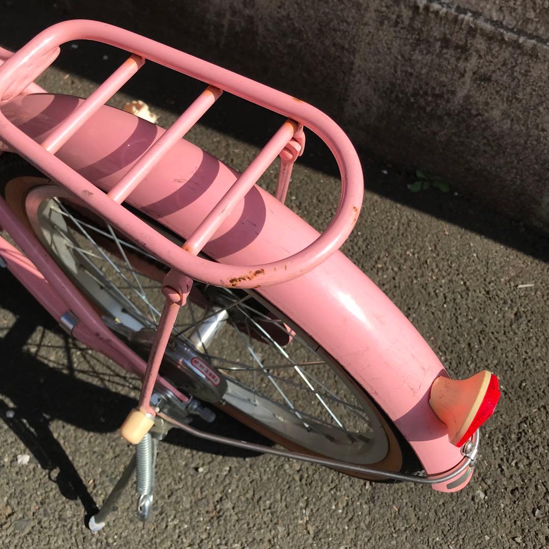 な（引き取り限定）ブリヂストン HACCHI ハッチ 18インチ ピンク