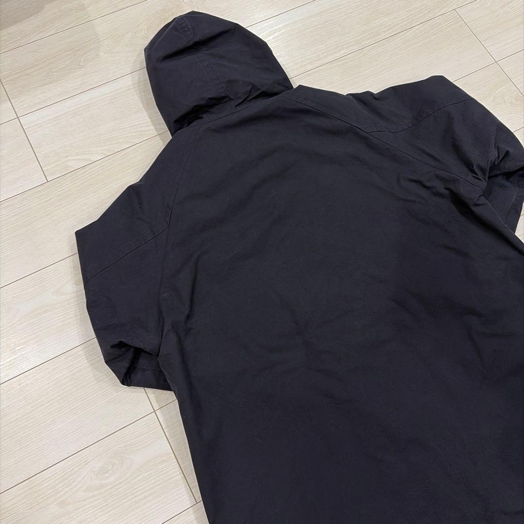 COMOLI 22AW ベンタイルコットンフーデッドコート