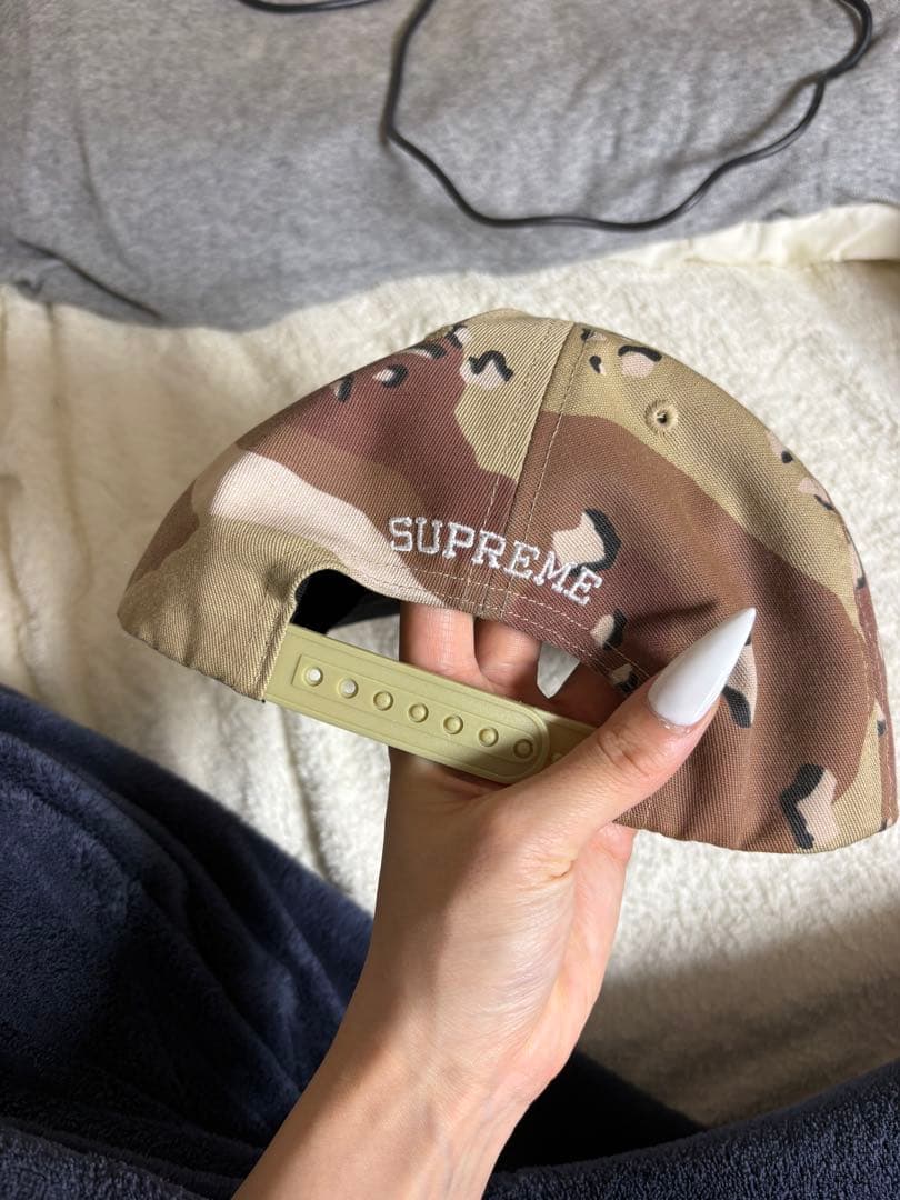 SUPREME 迷彩キャップ スナップバック