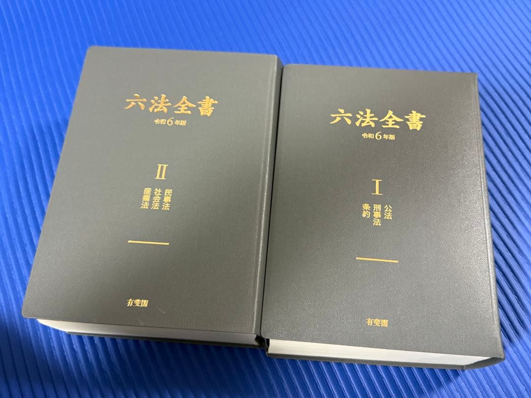 ほぼ未使用 六法全書 令和6年版