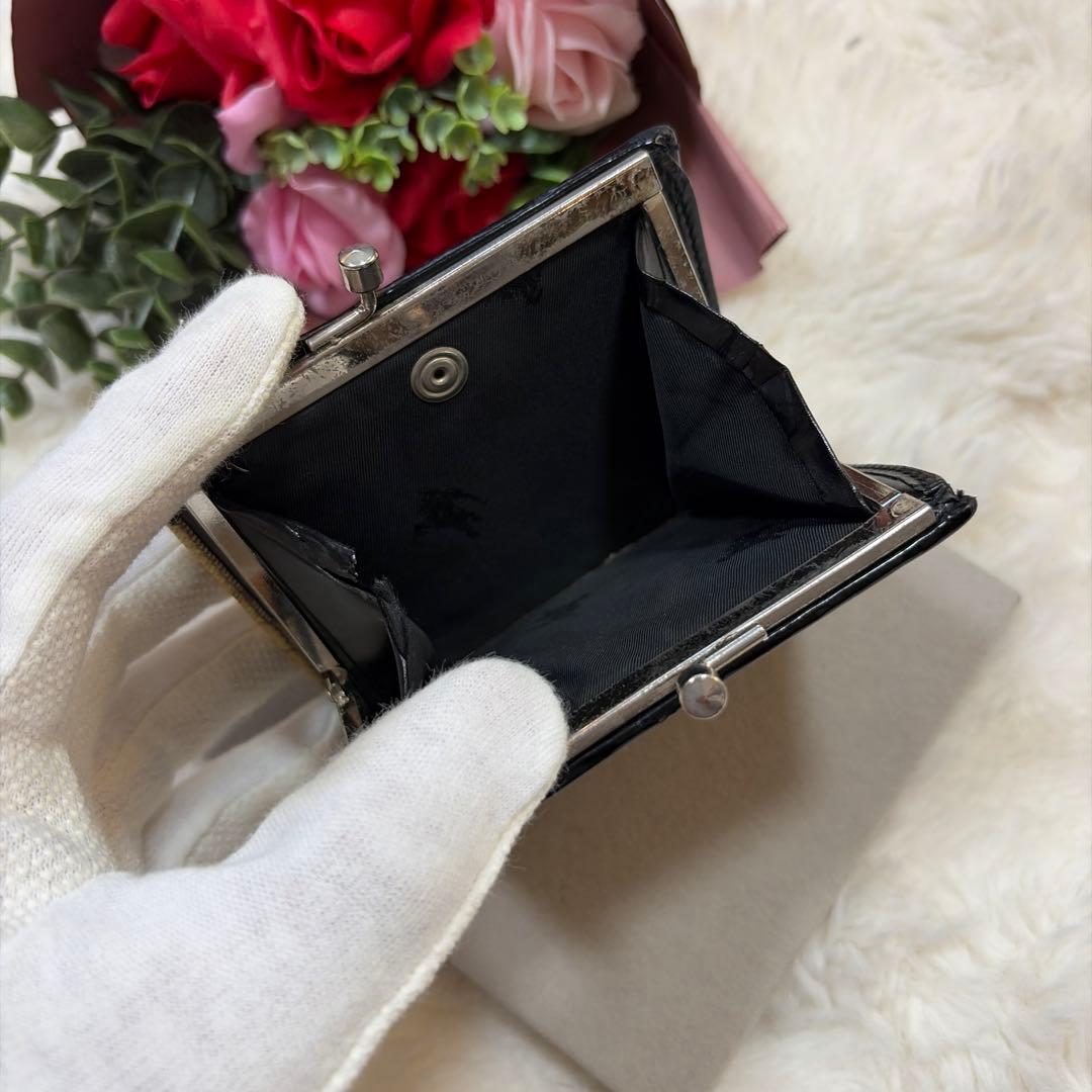 BURBERRY バーバリー ヴィンテージ ノバチェック柄 がま口 財布 2点