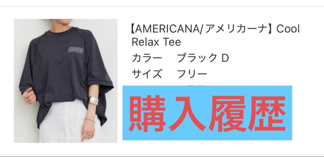 L'Appartement アメリカーナ　Cool Relax Tee