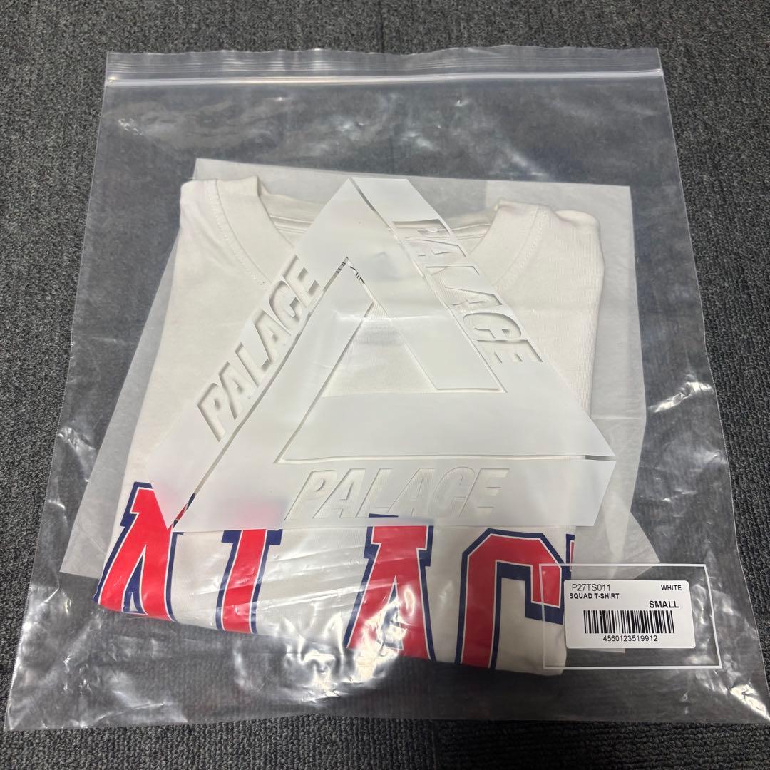 トップス PALACE SQUAD T-SHIRT WHITE SMALL
