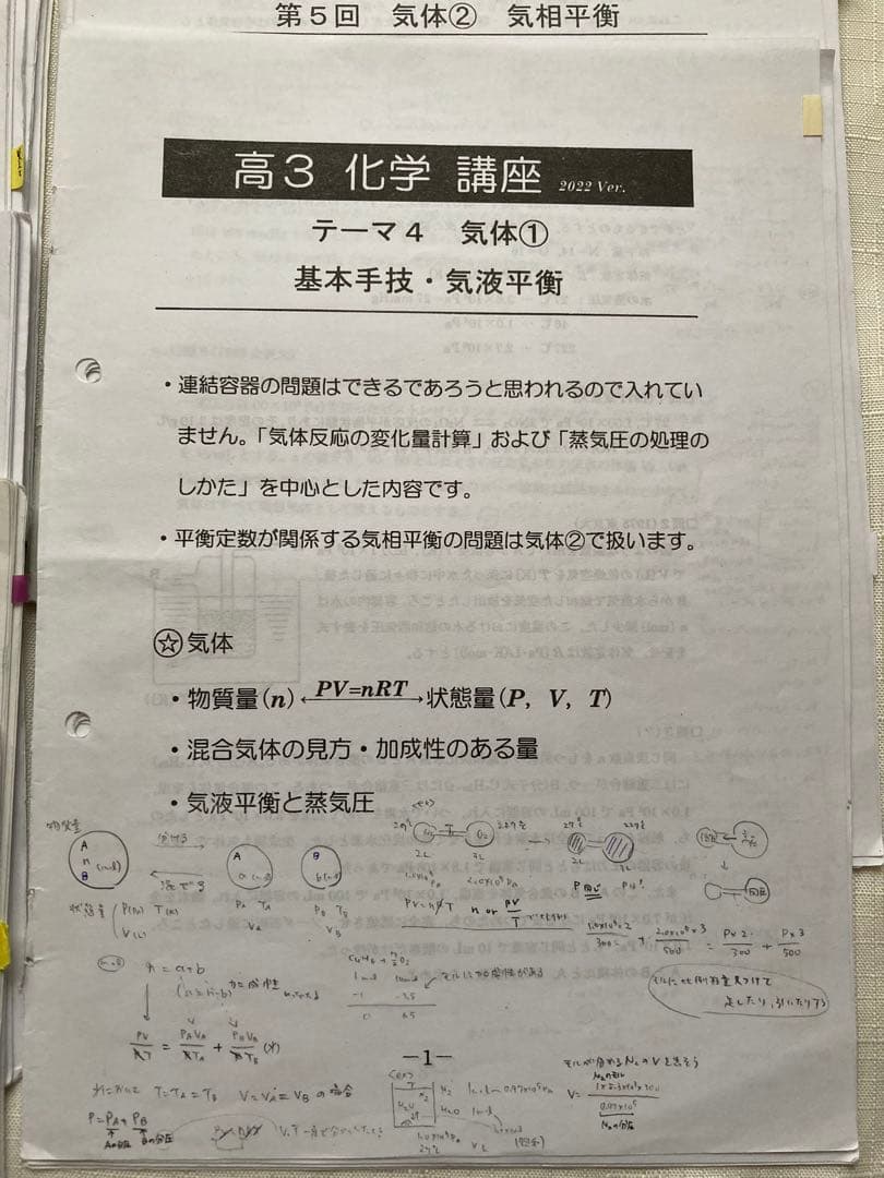 【西大和学園限定授業　大西哲男先生】 化学