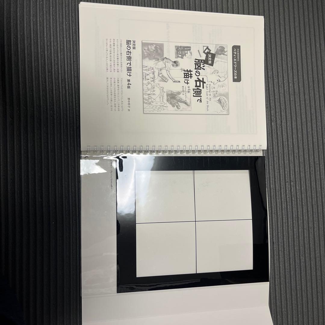 脳の右側で描けワークブック 決定版　ピクチャー・プレーン/ファインダー付き