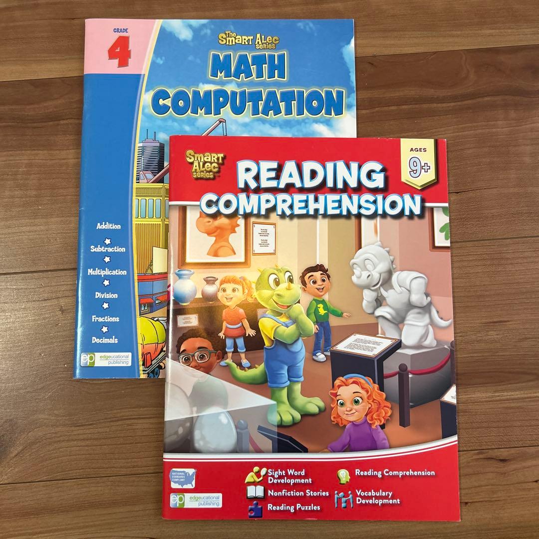 Smart Alec Reading/gade4, Math/9〜,英語問題集