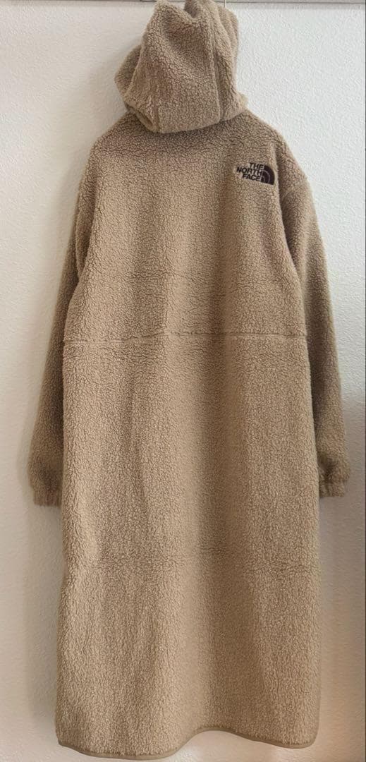 新品⭐️ノースフェイス　レディースフリースコート　キャメル　XS 韓国限定