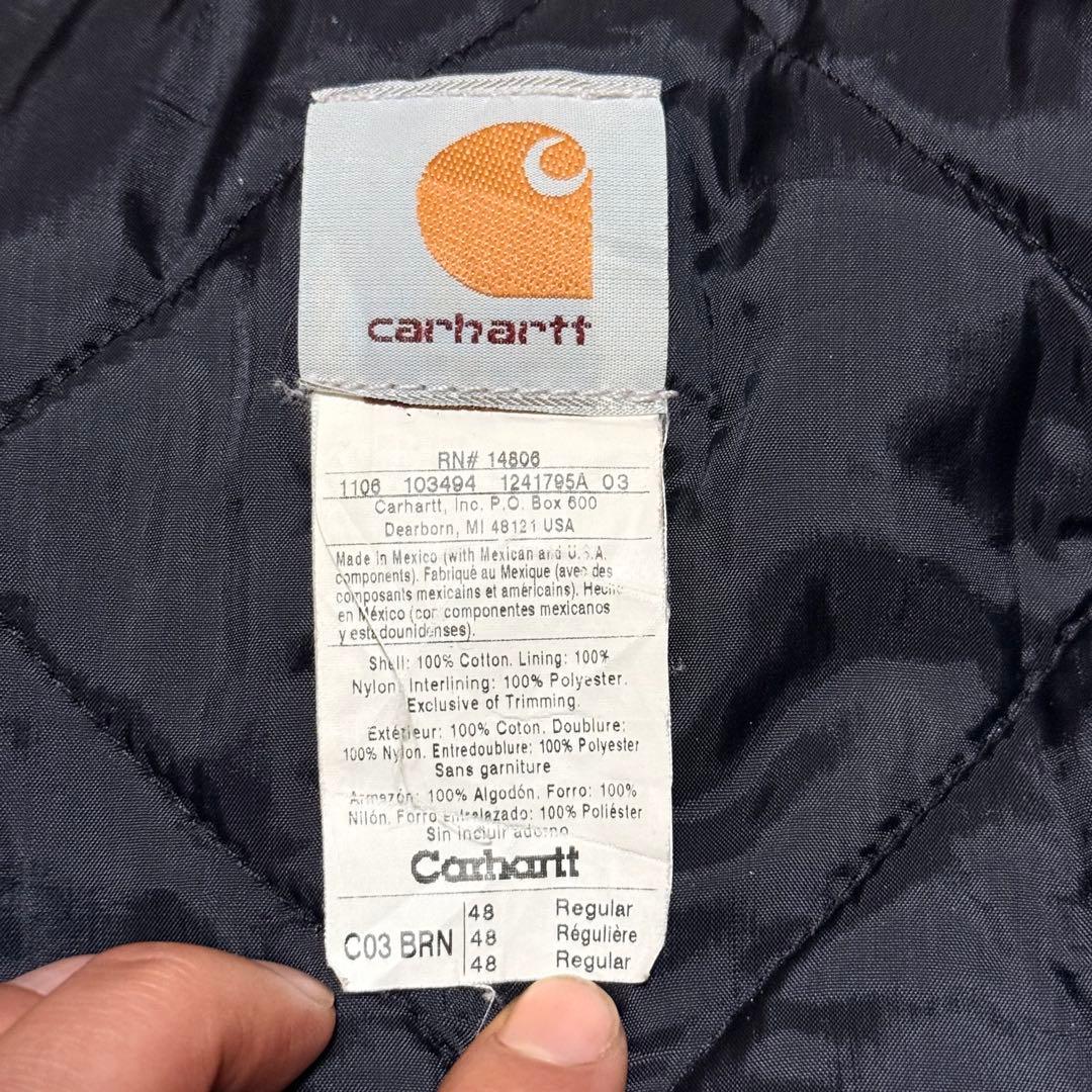 Carhartt トラディショナルジャケット C03 BRN メキシコ製